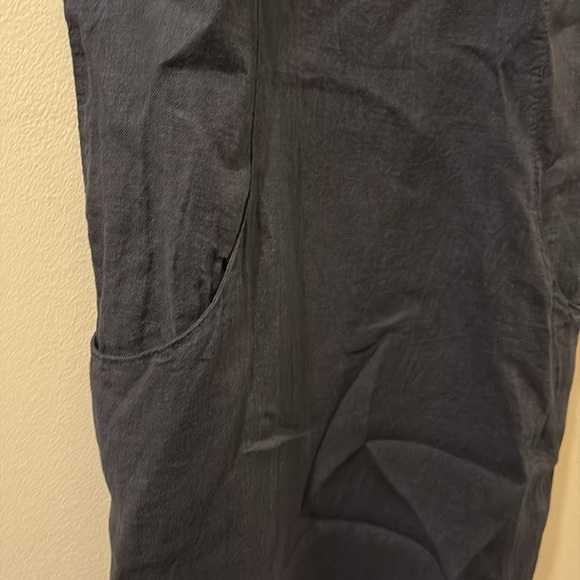 Lina Tomei Elegant navy Dress with Embellished beaded Neckline - medium - Picture 4 of 7